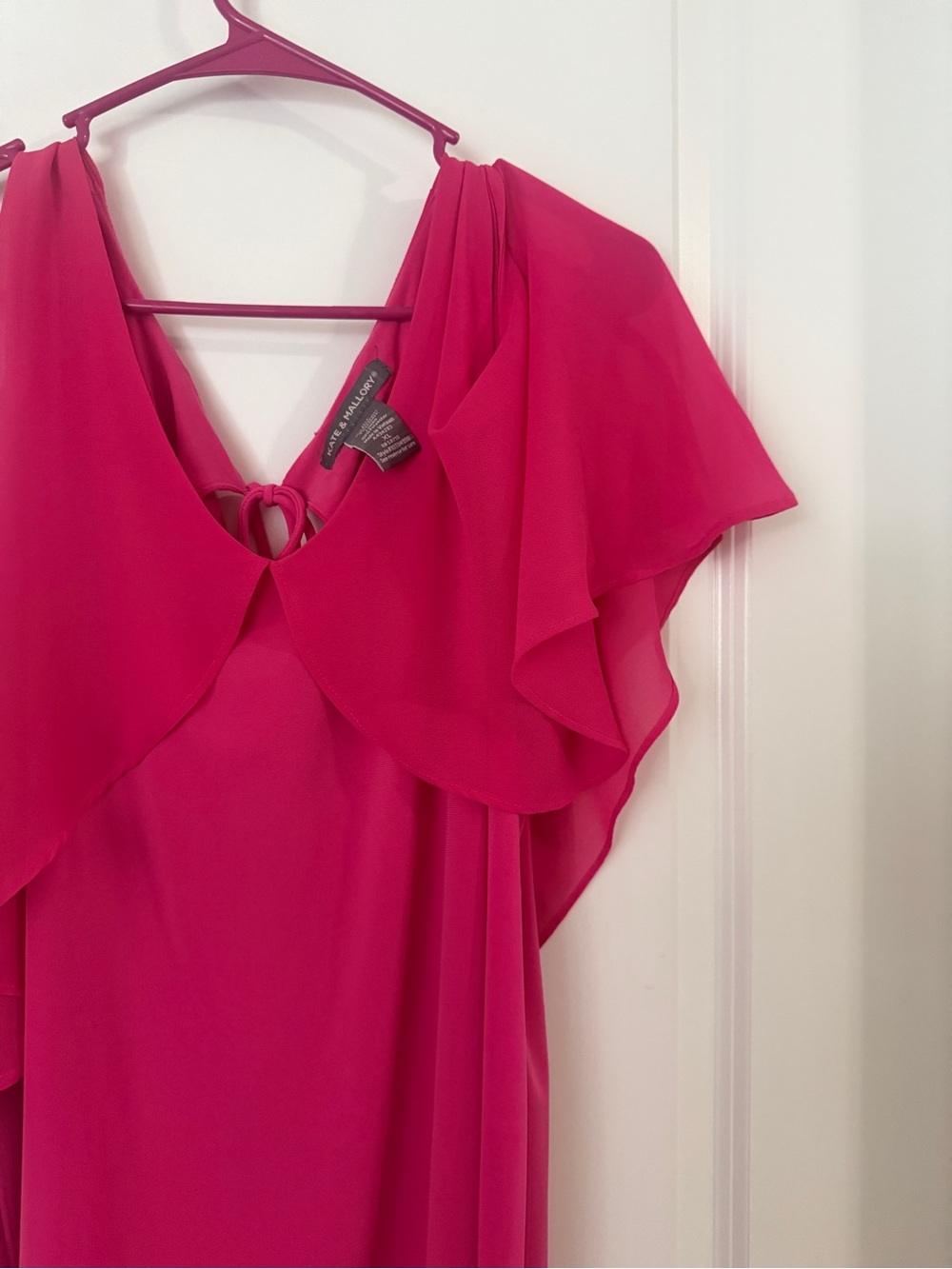 Kate & Mallory Hot Pink Blouse